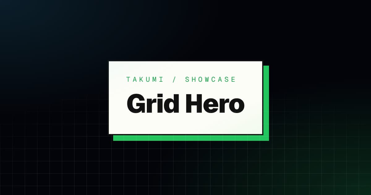 Grid hero